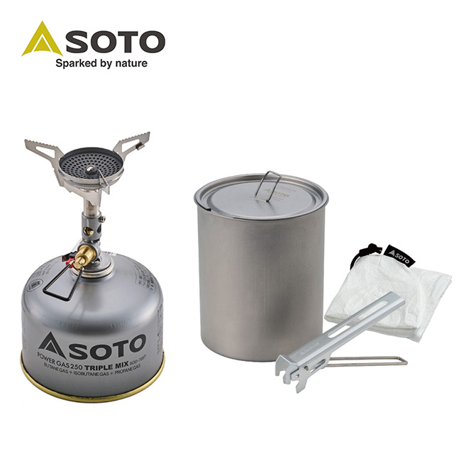 SOTO ソト ウインドマスターチタンポットセット SOD-310TS お得セット