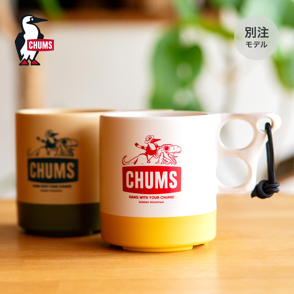 THE  ホームデポ ステンレス キャンパー マグカップ CHUMS CHUMS×SUNDAY MOUNTAIN チャムス×サンデーマウンテン