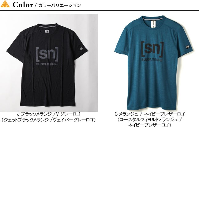 【サイズ】 SUPERNATURAL スーパーナチュラル メンズ ロゴTee トップス カットソー Tシャツ プルオーバー OutdoorStyle サンデーマウンテン - 通販 - PayPayモール っています