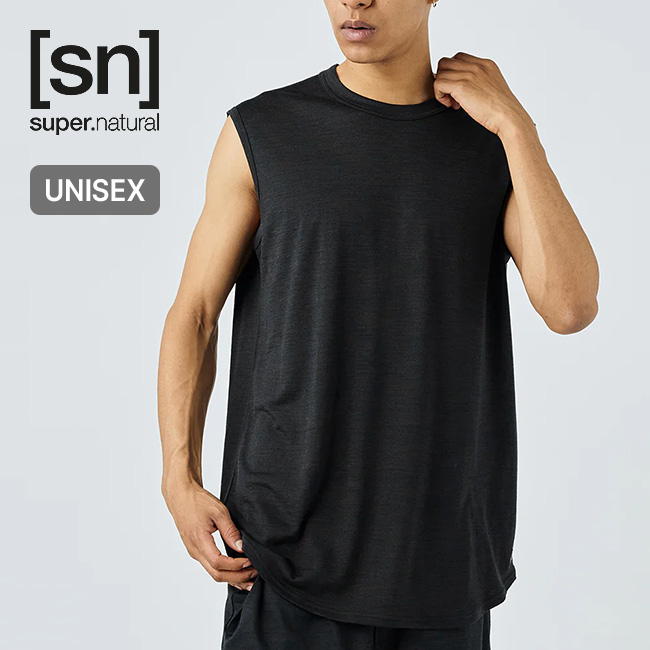 super natural スーパーナチュラル JP140アクティブスリーブレス