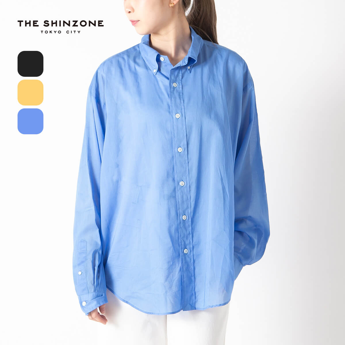 THE SHINZONE（ザ シンゾーン） ザ シンゾーン シアーダディシャツ