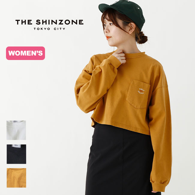 THE SHINZONE ザ シンゾーン クロップドロングTEE