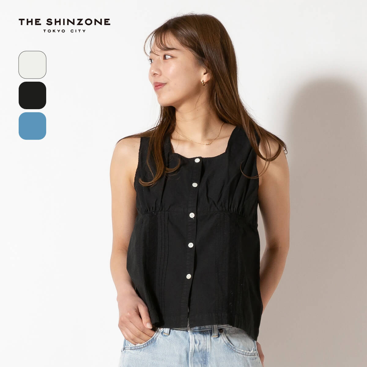 THE SHINZONE シンゾーン レースタンクブラウス レディース