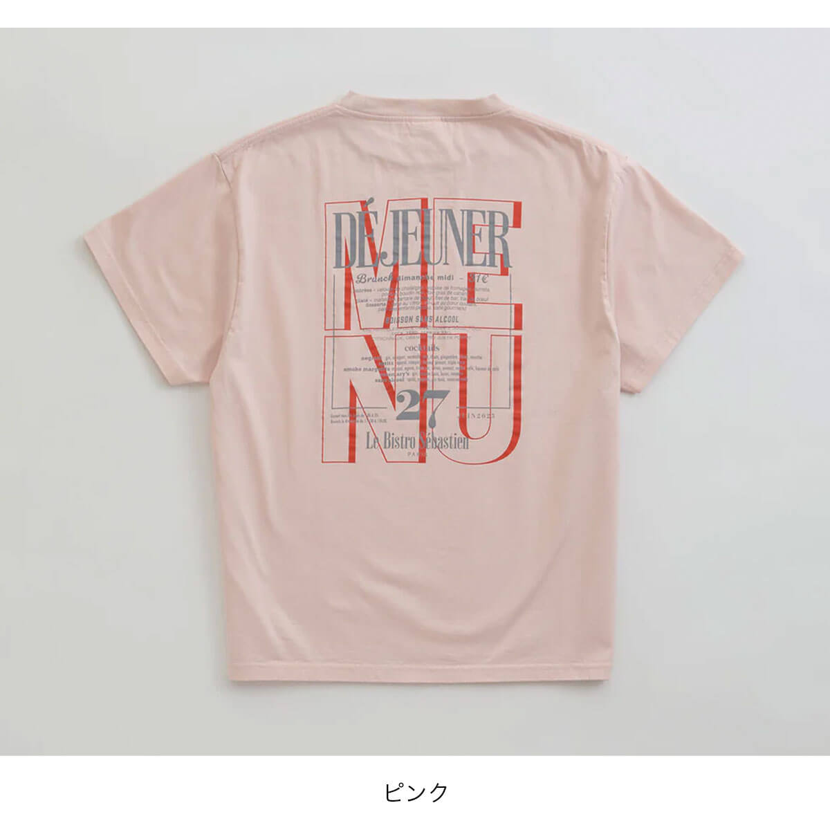 THE SHINZONE ザ シンゾーン ビストロメニューTEE 25SMSCU14 トップス