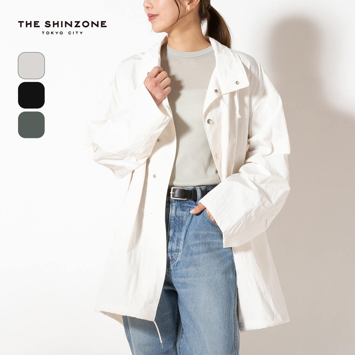 THE SHINZONE ザ シンゾーン ライトモッズコート 25SMSCO03 LIGHT MODS