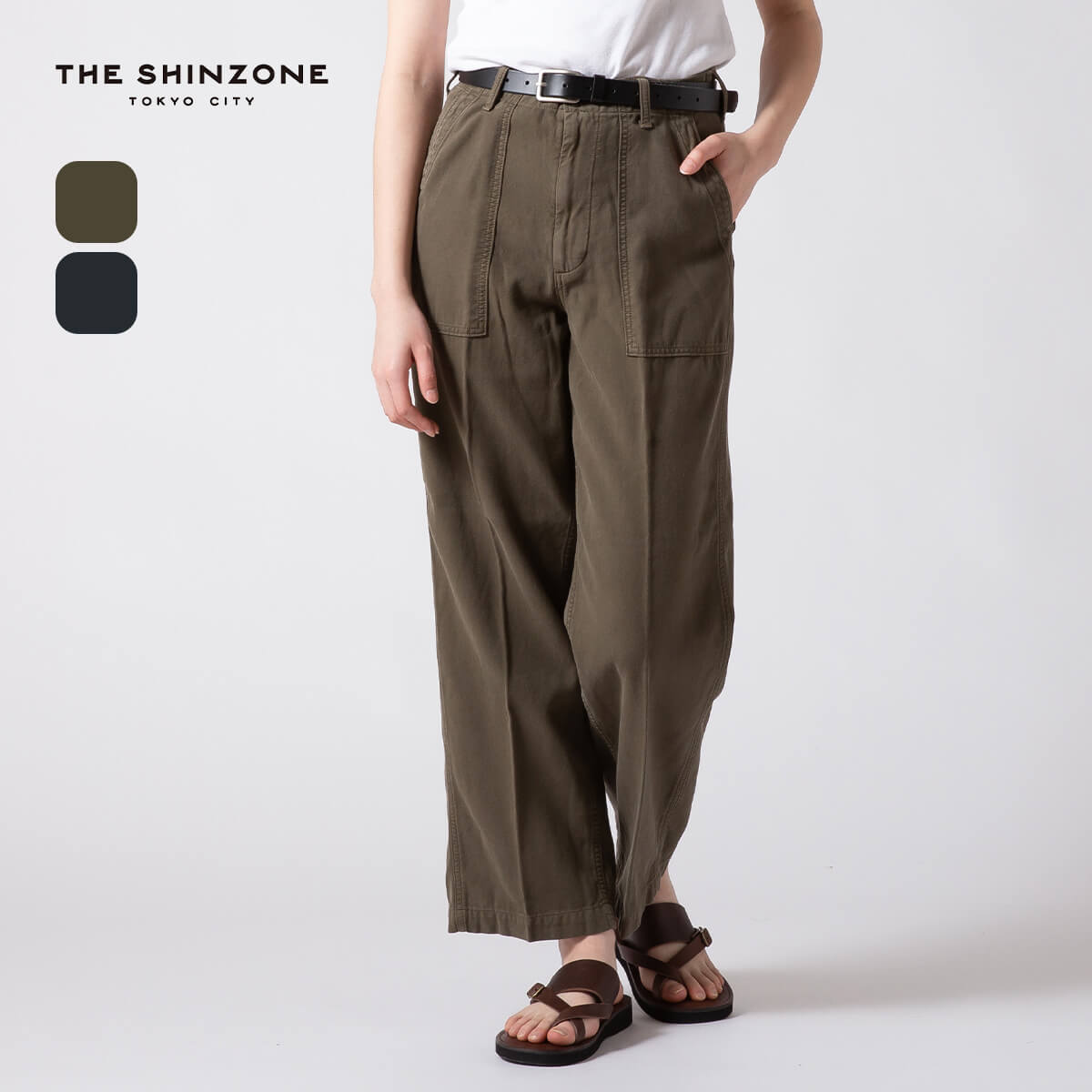 THE SHINZONE ザ シンゾーン ベイカーパンツタイプ4 25SMSPA02