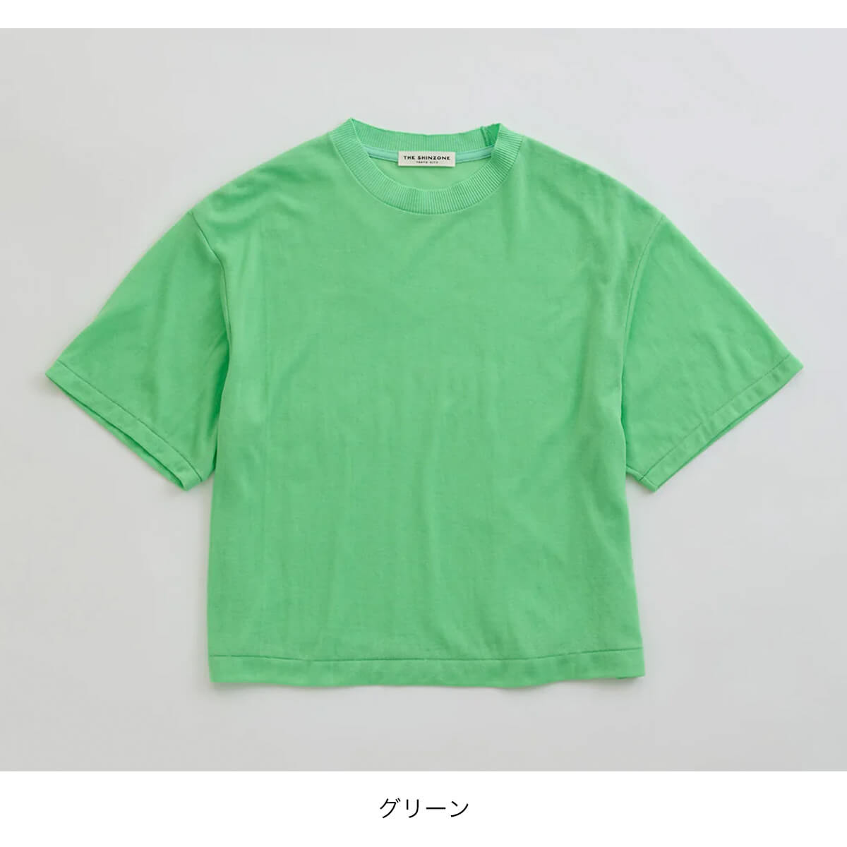 THE SHINZONE ザ シンゾーン シアガーゼハーフスリーブTEE 25SMSCU01