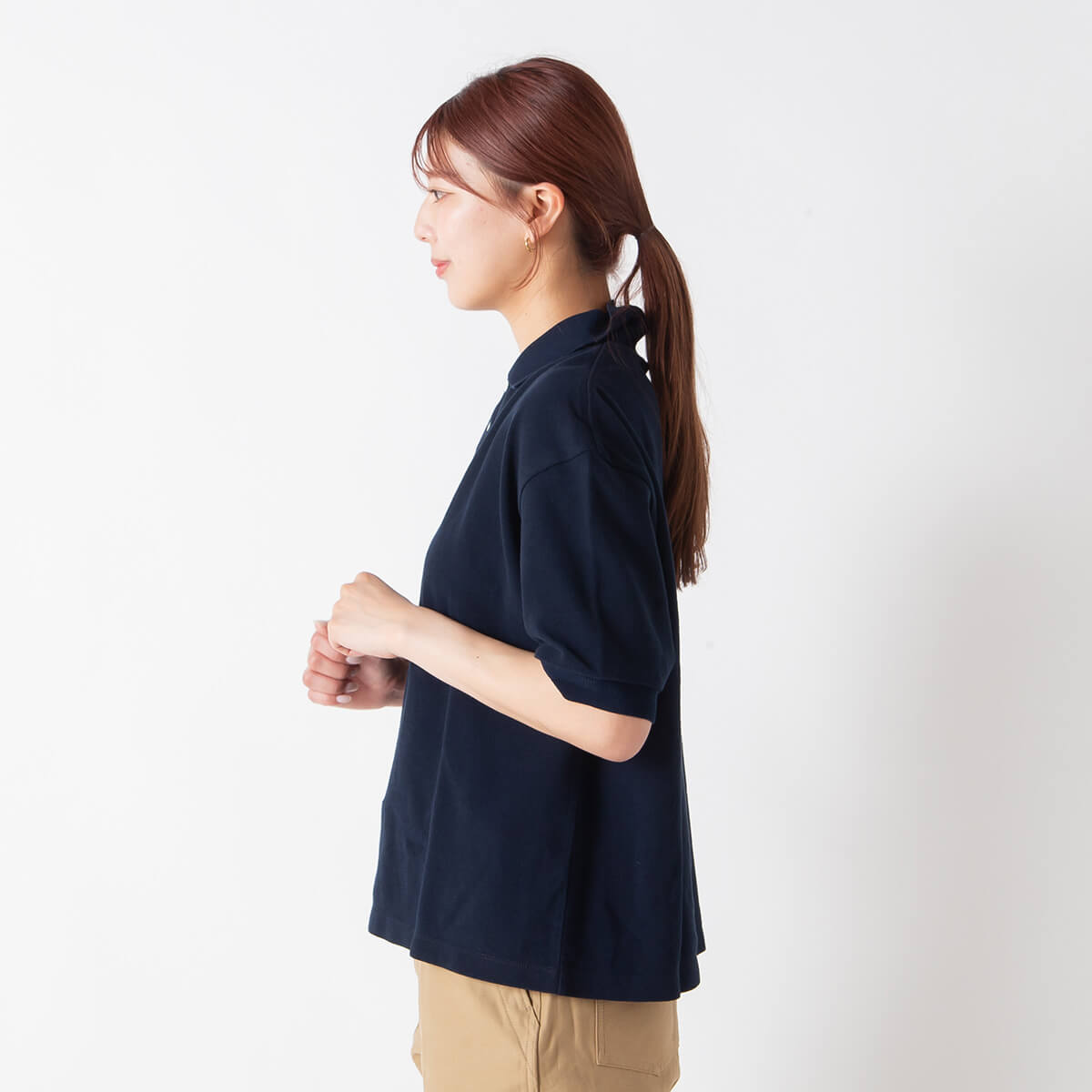 THE SHINZONE（ザ シンゾーン） ザ シンゾーン ワイドポロシャツ