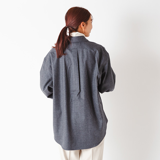 THE SHINZONE ザ シンゾーン ウールダディシャツ 25AMSBL05 WOOL DADDY