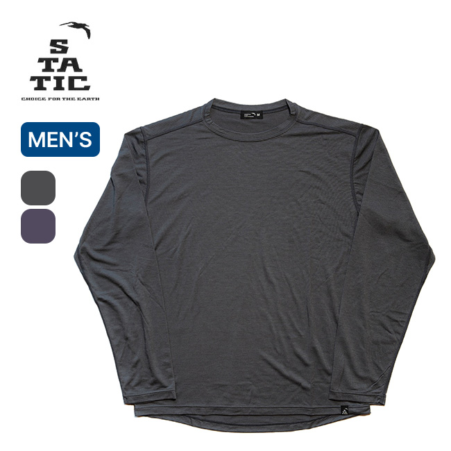 STATIC スタティック オールエレベーションL/Sシャツ メンズ 35215 ALL