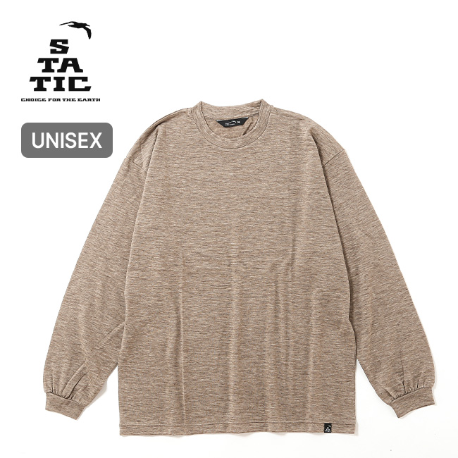 STATIC スタティック ヤクL/Sシャツ 35200 YAK L/S SHIRTS ユニ
