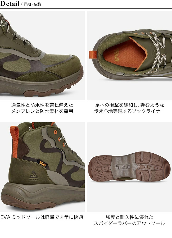 Teva TEVA テバ ジオトレッカRP メンズ 1129588 ハイキング