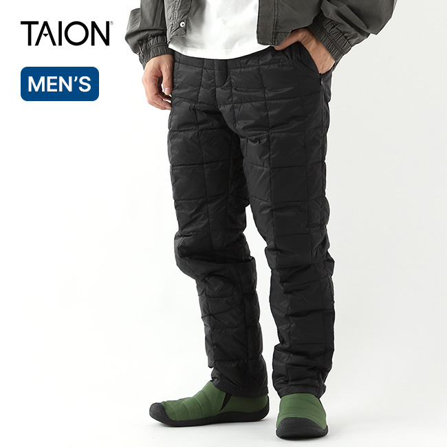 TAION タイオン ベーシックダウンパンツ メンズ TAION-131RS ボトムス
