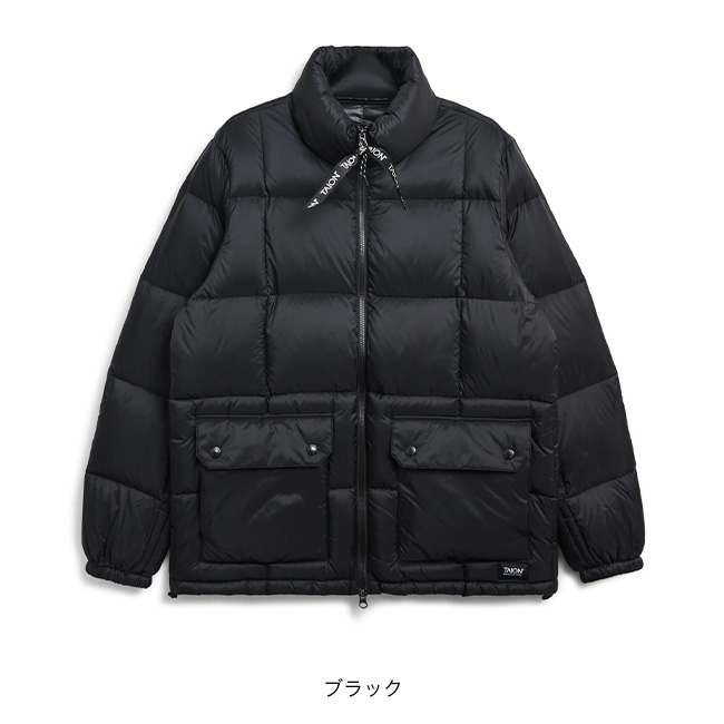 TAION（タイオン） マウンテンパッカブルボリュームダウンジャケット