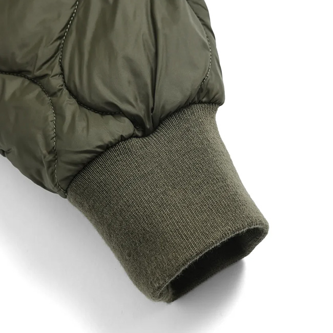 TAION（タイオン） ミリタリーオーバーサイズクルーネックロングダウン