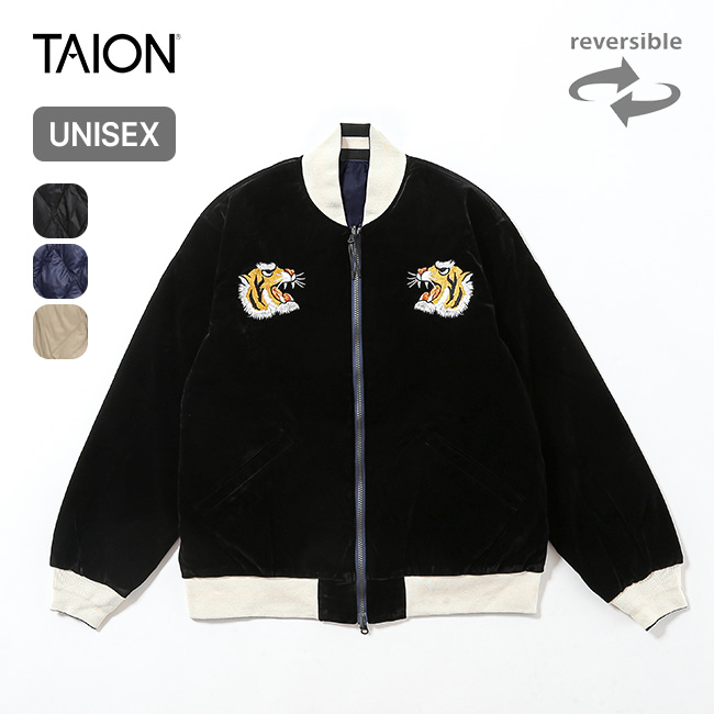 TAION（タイオン） ジャパンスペシャルリバーシブルスカジャンダウン