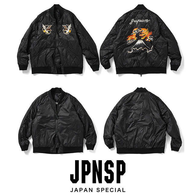 TAION（タイオン） ジャパンスペシャルリバーシブルスカジャンダウン