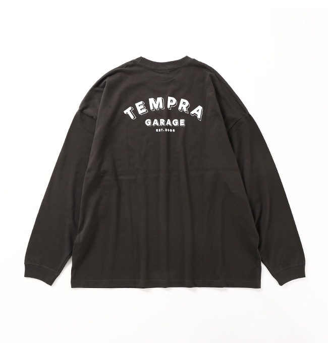 tempra cycle テンプラサイクル テンプラガレージロングTシャツ