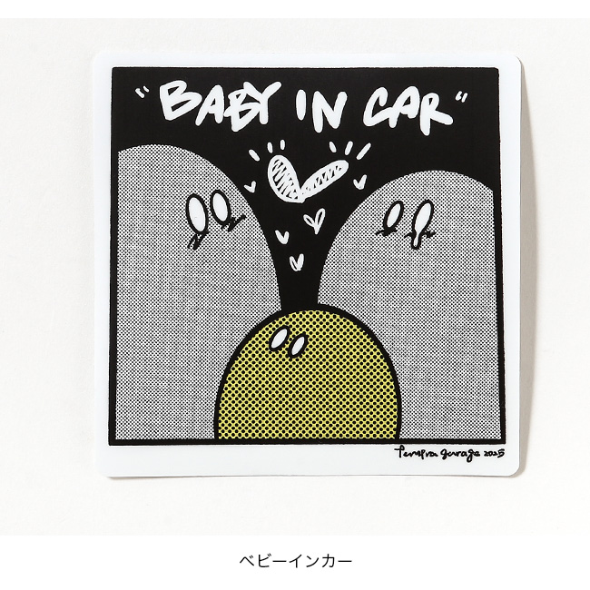 tempra cycle テンプラサイクル カーステッカー 神山 隆二 ステッカー