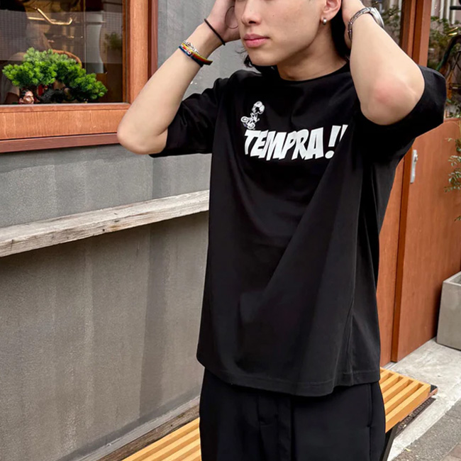 美品‼️ジェリーマルケス × Tempra Cycle 「10周年記念Tシャツ」✨ TEMPRA cycle ＆ garage Moving Tシャツ（ジェリーマルケス