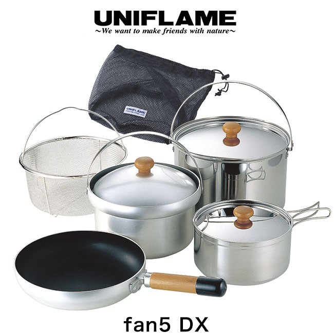 UNIFLAME ユニフレーム fan5 DX (ファンゴーデラックス) 660232 フルクッカーセット