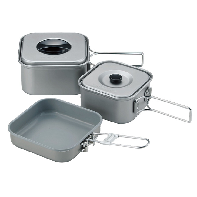 UNIFLAME（ユニフレーム） セパレートバーナーUS-S ・山クッカー角型3