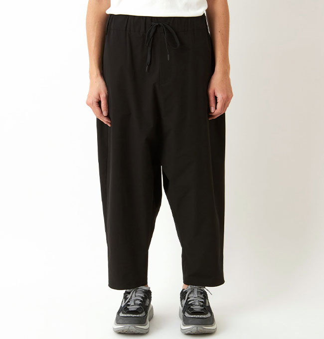 美品White Mountaineering BLK ワイドサルエルパンツ 美品White Mountaineering BLK ワイドサルエルパンツ