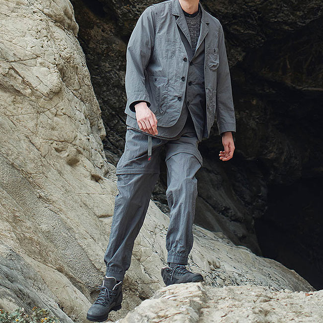 ホワイトマウンテニアリング×ティンバーランド ユーロハイカー グレー27.5cm White Mountaineering×TIMBERLAND ホワイトマウンテニアリング