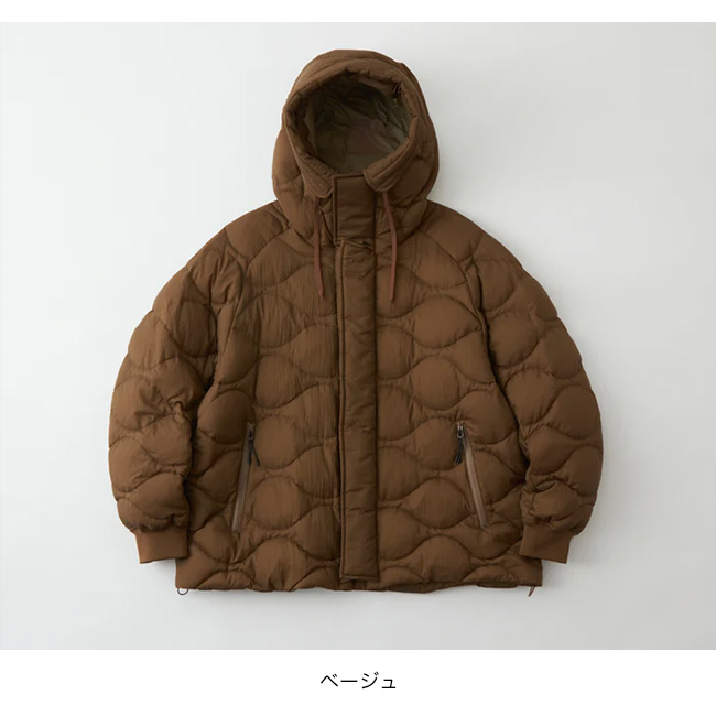 【美品】White Mountaineering ダウンXS ブラウン 美品】White Mountaineering ダウンXS ブラウン