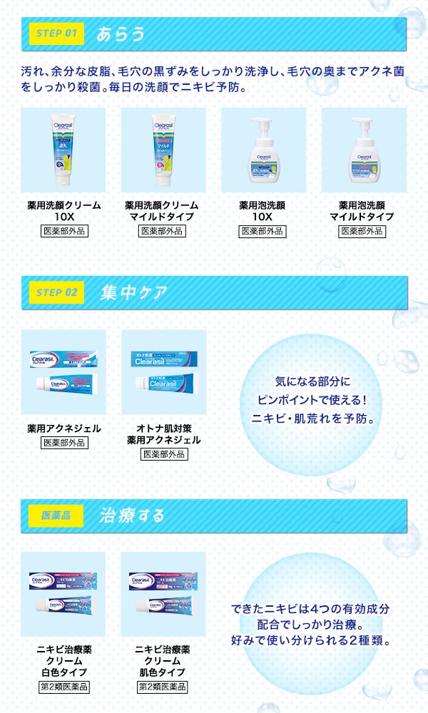 第2類医薬品】クレアラシルニキビ治療クリーム28G肌色 :4906156100280:サンドラッグe-shop 通販 