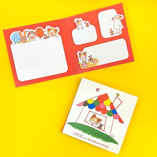 メーカー欠品中のため在庫限り）ココ ブック型ふせん ハウス RYPG-915