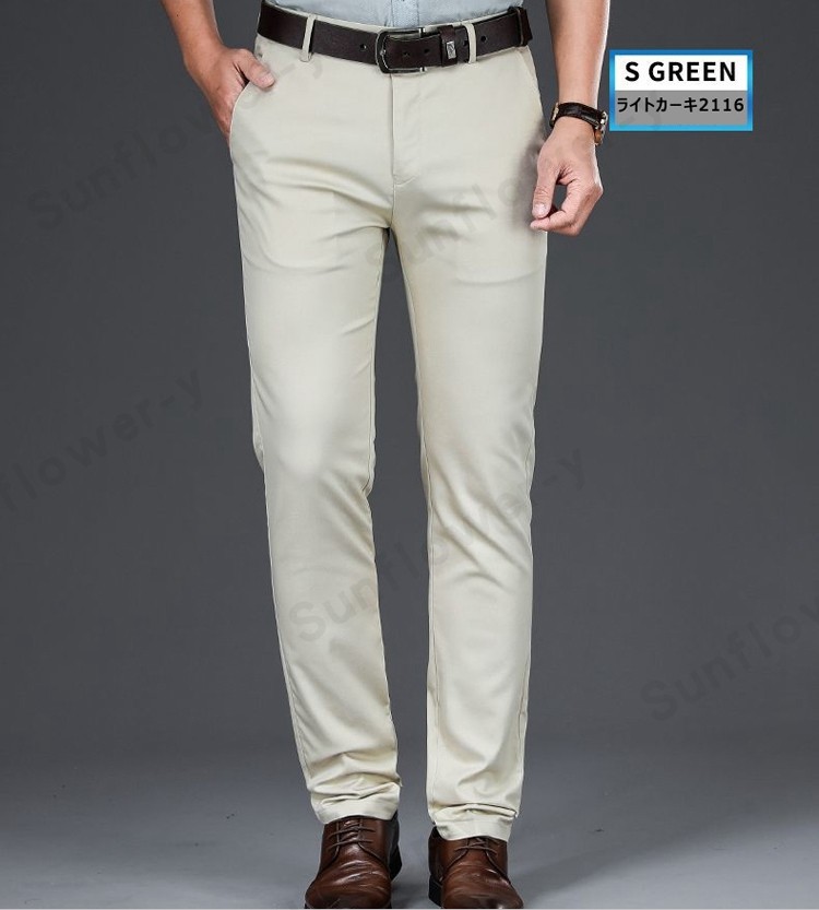 ビジネスズボン スラックス メンズ 夏 紳士 スリム 美脚 ストレッチあり 夏新作 洋服パンツ メンズ 長ズボン 父の日 ボトムス30 40 50 60代 通勤 事務所 Sfxk 2112 Sunflower Y 通販 Yahoo ショッピング