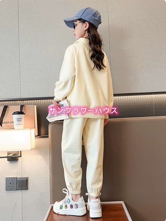 セットアップ 子供服 長袖 ジャージ ピンク パーカー フード付き 2点