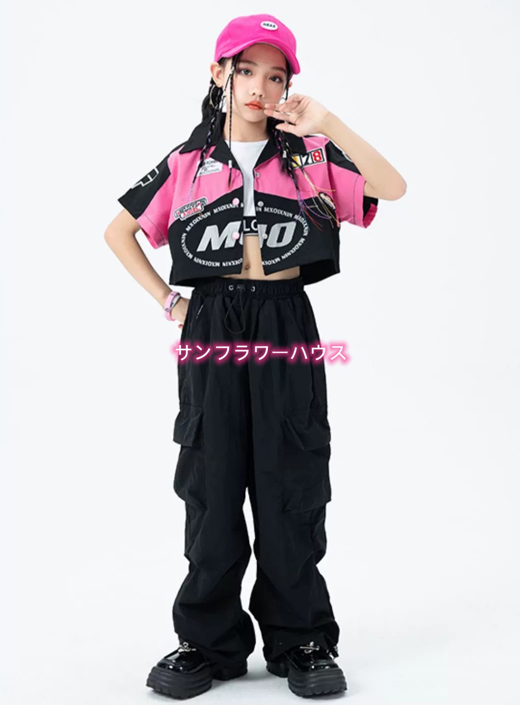 キッズダンス衣装 セットアップ 子供ダンス 衣装 ヒップホップ キッズ