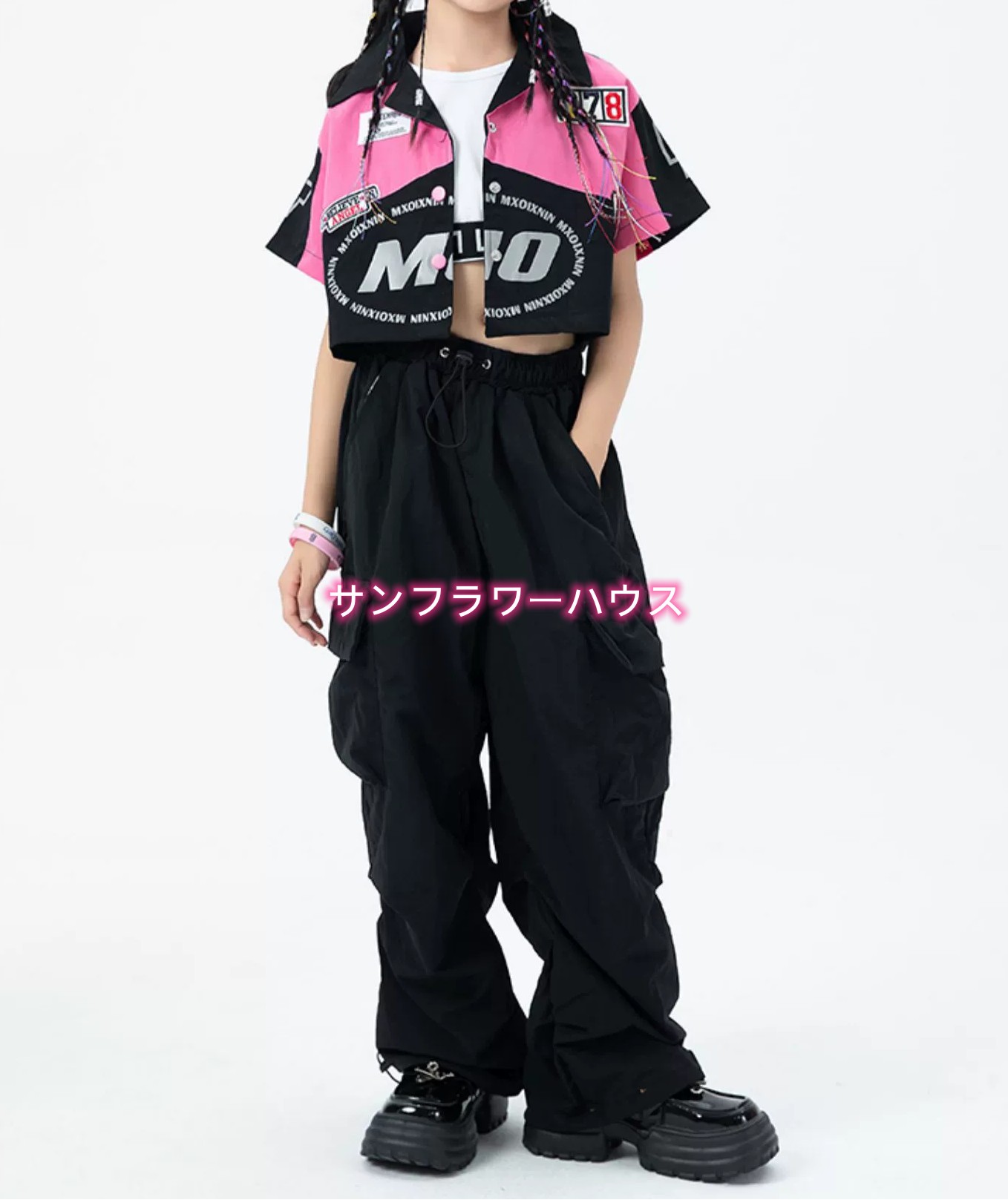 キッズダンス衣装 セットアップ 子供ダンス 衣装 ヒップホップ キッズ