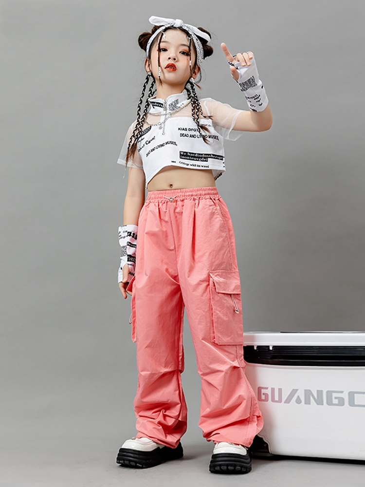 キッズダンス衣装 ヒップホップ ガールズ衣装 ストリート服 女の子