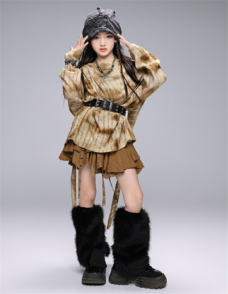 デニム キッズダンス衣装 女の子 男の子 ジャズダンス