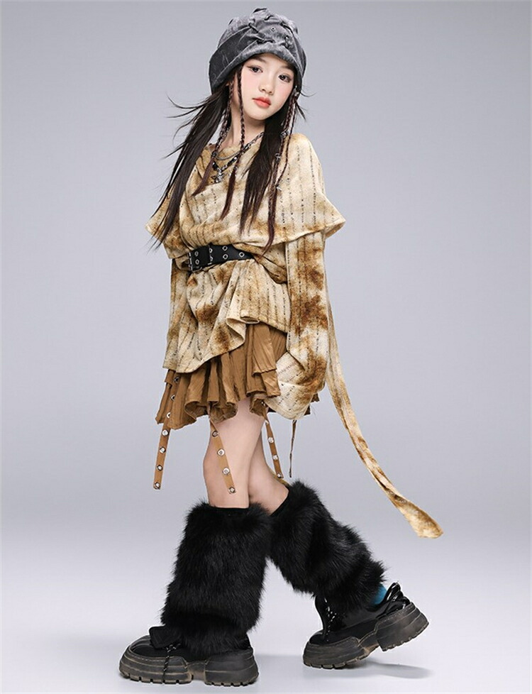 デニム キッズダンス衣装 女の子 男の子 ジャズダンス