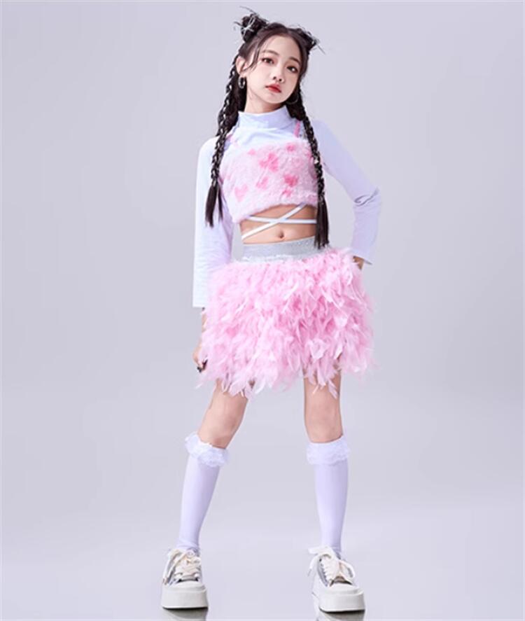 セットアップ キッズダンス レディース へそ出し トップス スカート