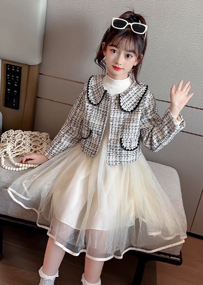 美品！　組曲　キッズレディースワンピース　ジャケット　 発表会　卒業式　入学式 スカート お出かけ 結婚式 卒業式 入学式 女の子 セットアップ ピアノ