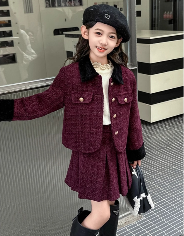 セットアップ 女の子 2点セット ジャケット スカート 卒業式 入学式