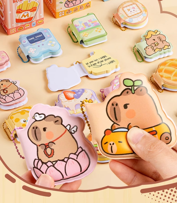 カピバラさん メモ帳 ミニメモ ブロックメモ ロールシール まとめ売り カピバラさん メモ帳 ミニメモ ブロックメモ ロールシール