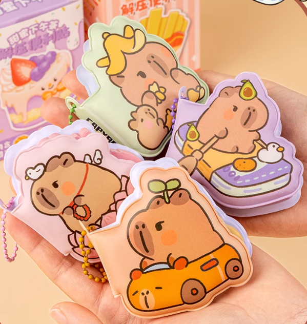 ノート メモ帳 ミニ ミニメモ帳 一言メモ キーホルダー かわいい