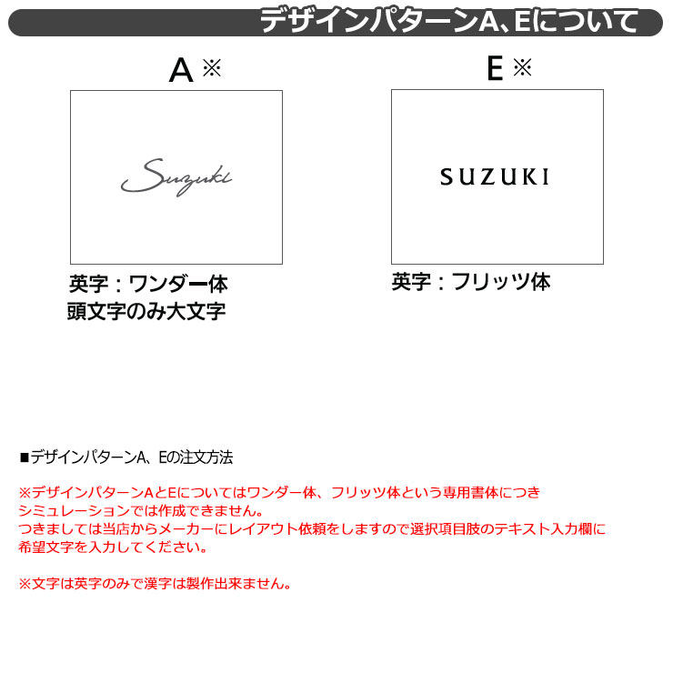 AとEのデザインパターンについて