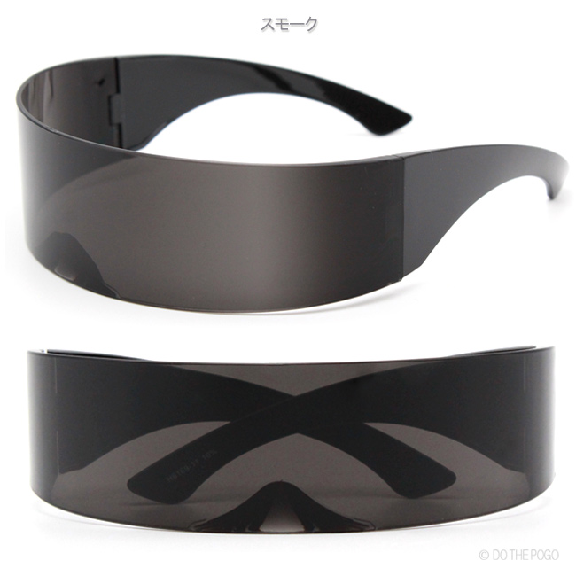 ニューロボットサングラス 目線 目隠し モザイク ハロウィン 仮装