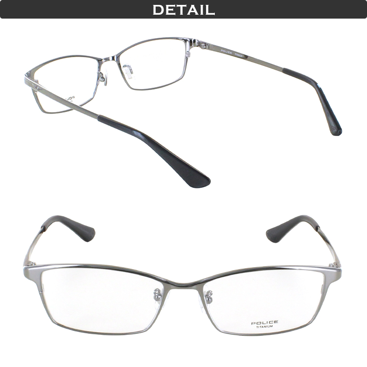 POLICE（ポリス） メガネ フレーム 眼鏡フレームのみ メンズ 男性