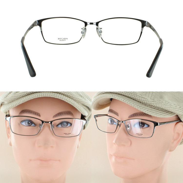 POLICE（ポリス） メガネ フレーム 眼鏡フレームのみ メンズ 男性