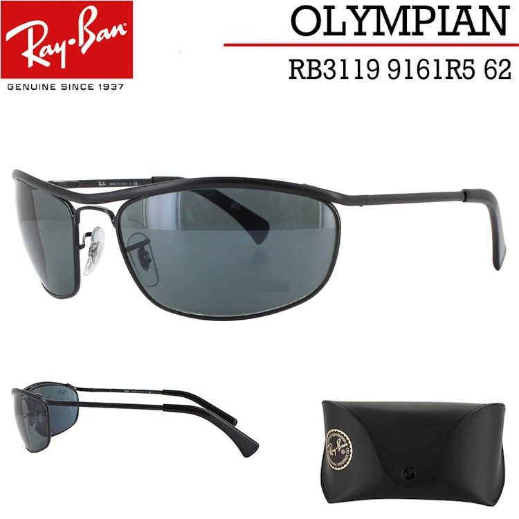 レイバン サングラス RB3119 9161R5 62 OLYMPIAN オリンピアン RayBan