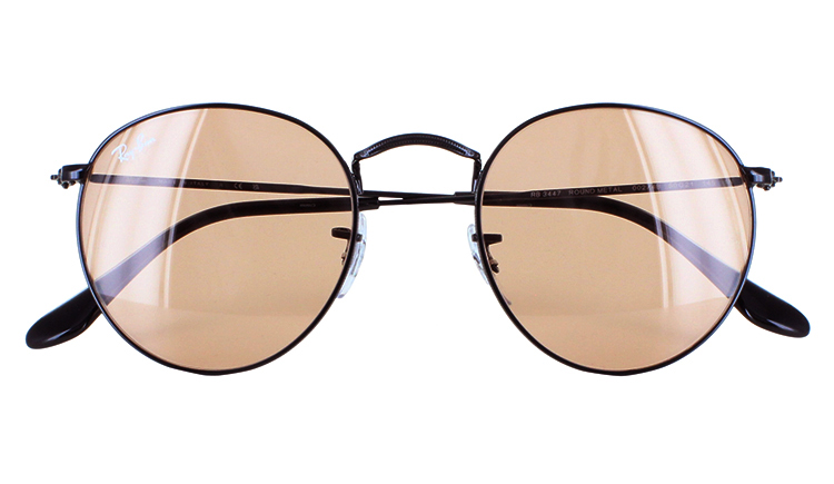 Ray-Ban RB3447-N サングラス ブラウンレンズ レイバン公式ストア】 Ray-Ban® ROUND FLAT LENSES サングラス