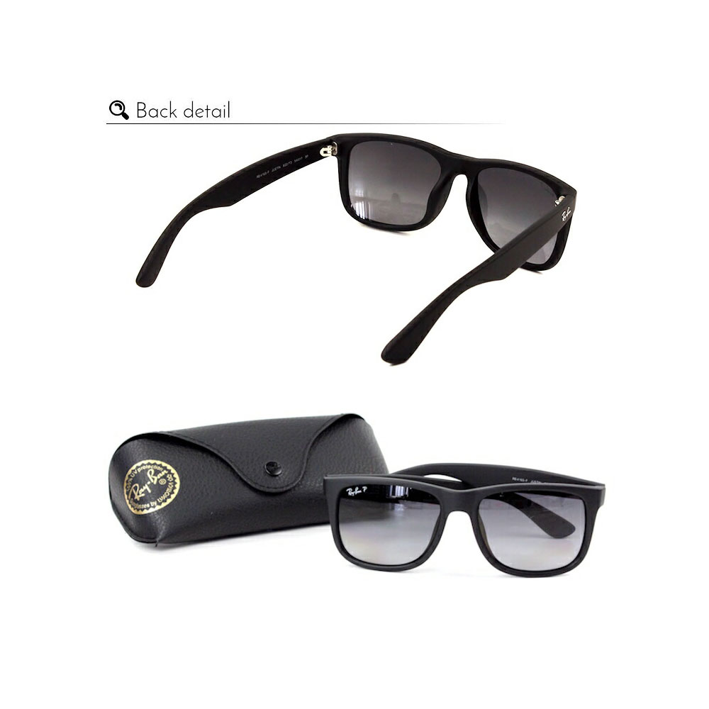 Ray-Ban レイバン 偏光サングラス ジャスティン RB4165F 622/T3
